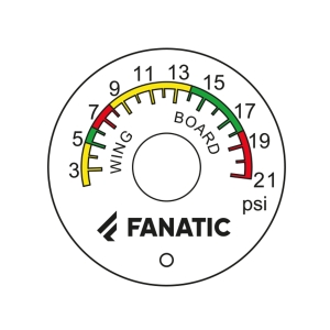 FANATIC Oth Spare Pressure Gauge for HP6/HP8 Pump (Wing...