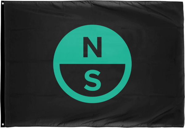 NORTH North Logo Flag Small set of 3 2024