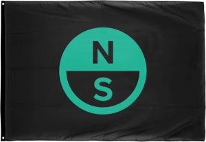 NORTH North Logo Flag Small set of 3 2024