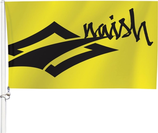 NAISH Flag - Diamond Script 100cm x 150cm - Yellow