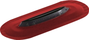 STARBOARD ASTRO SURF FIN Z BOXW/ LEASH HOLE WITH RED 185C...