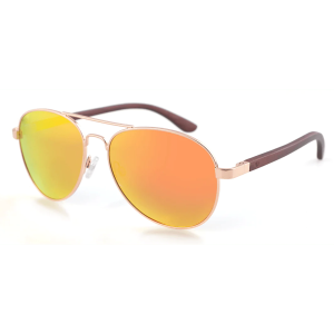 WAVE HAWAII Sunglasses Lookback, Steel - Rosewood