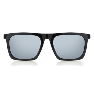 WAVE HAWAII Sunglasses Dropp, Glossy Black PC + Zebra Wood