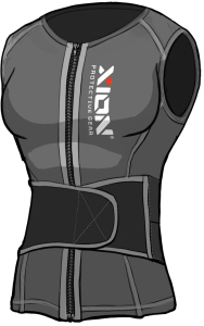 XION Nosleeve Vest Freeride – D3O (Women)