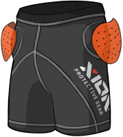 XION Shorts Freeride Evo – D3O