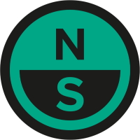 NORTH North Logo Promo Sticker set of 10 2024