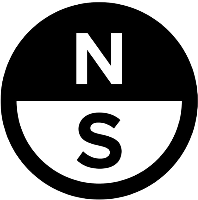 NORTH Logo Vehicle Sticker X-Large set of 2 2024